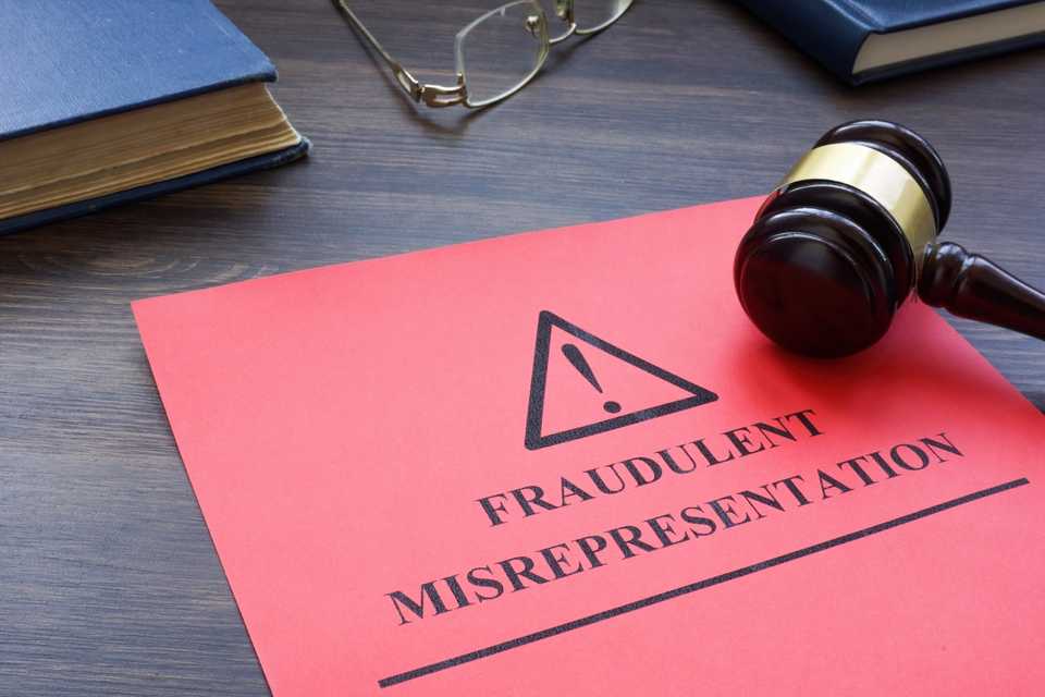 fraudulent misrepresentation definition