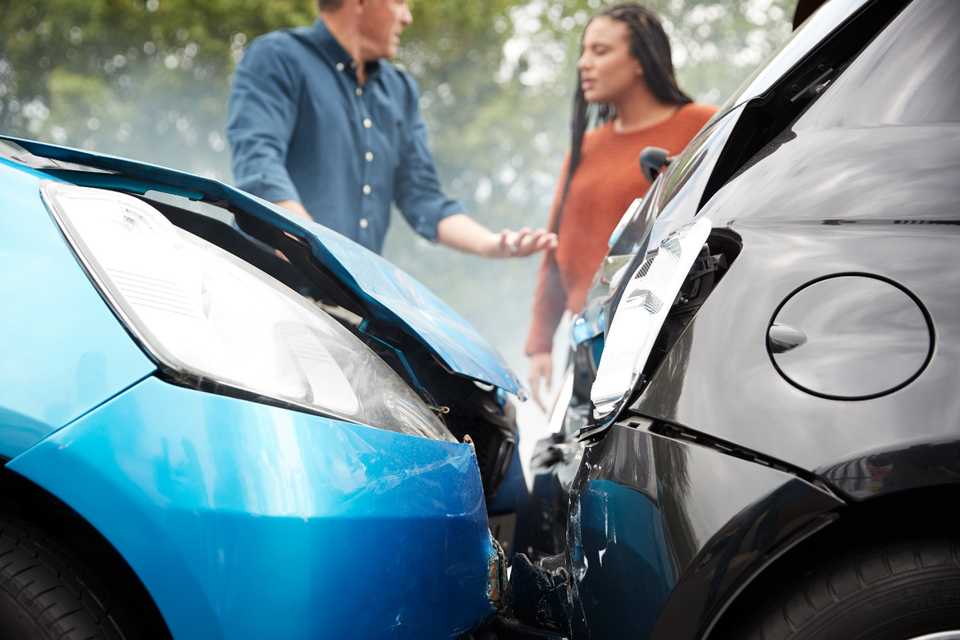 rules that apply when determining fault in a car accident