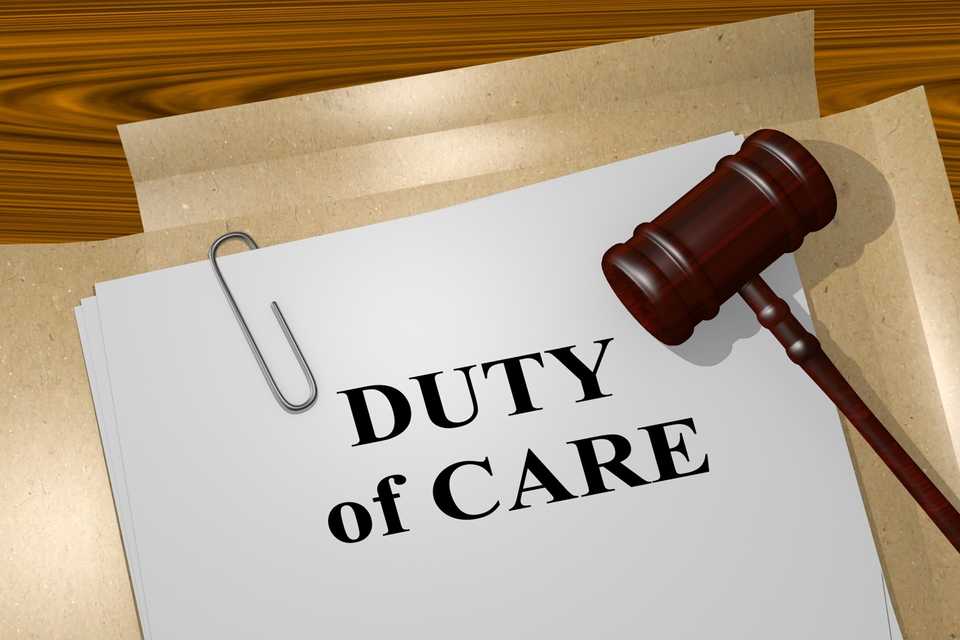 duty care negligence law