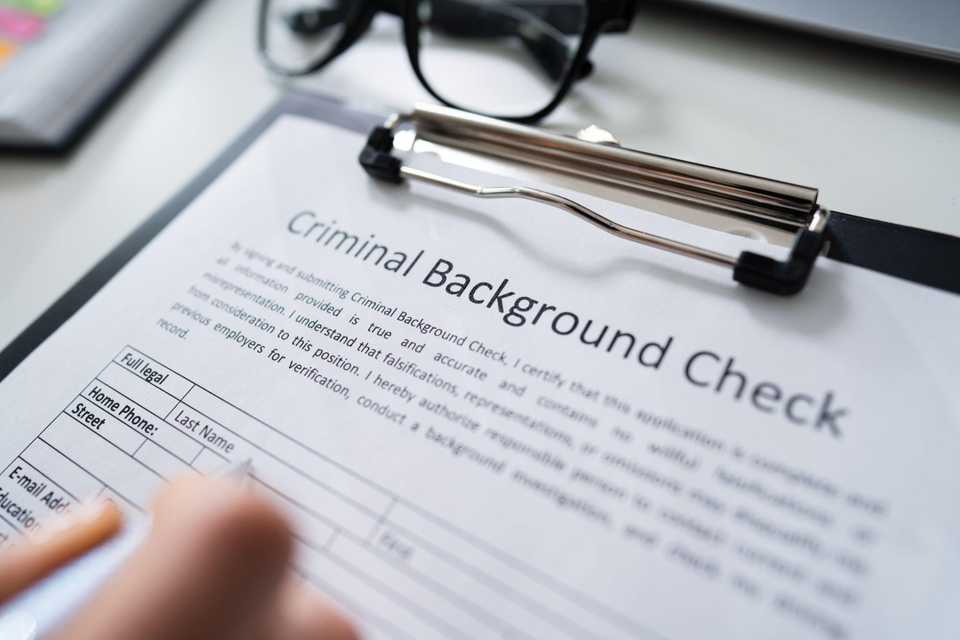 applying criminal record check