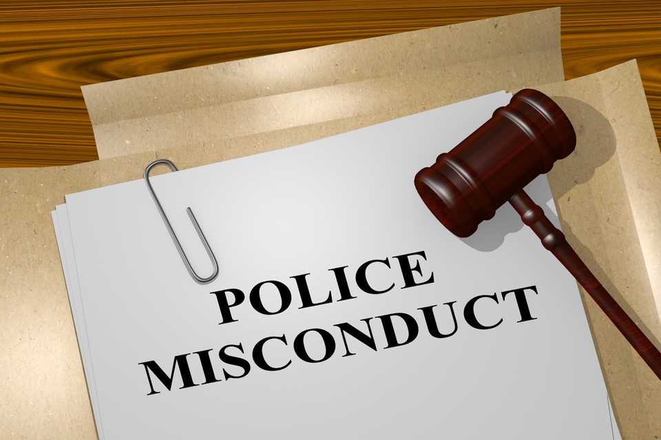 police misconduct result dismissed charges