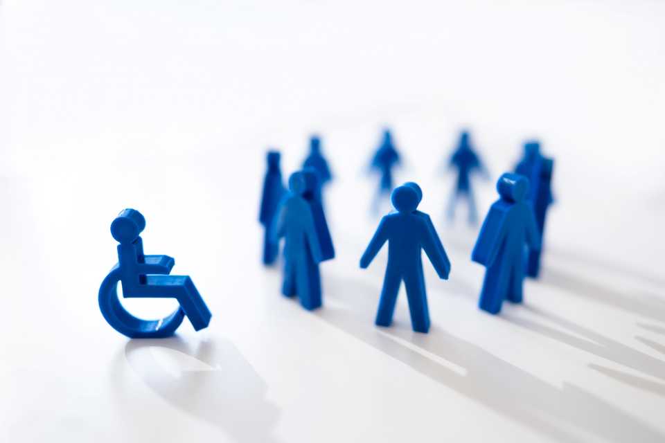 Workplace inequality because of discrimination against persons with disabilities